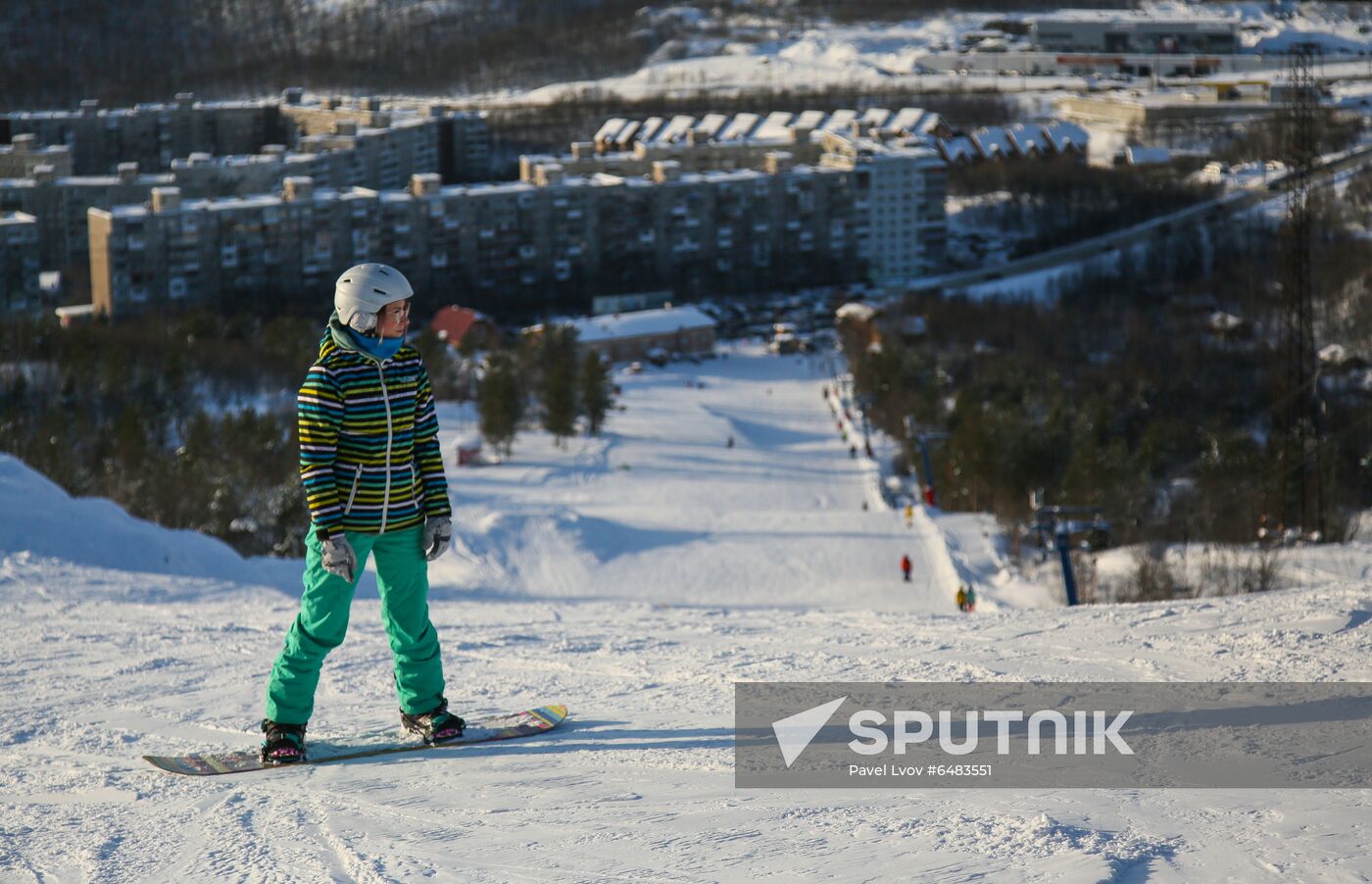 Nord Star alpine skiing facility in Murmansk