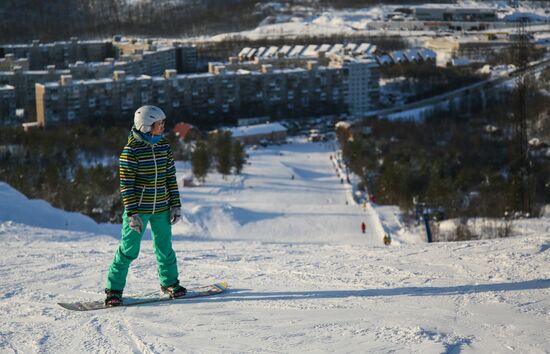 Nord Star alpine skiing facility in Murmansk