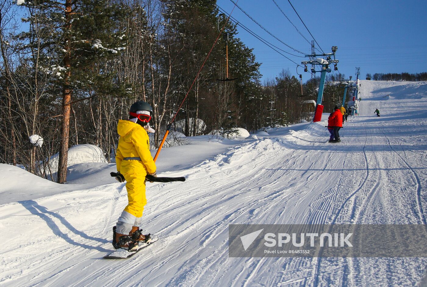 Nord Star alpine skiing facility in Murmansk