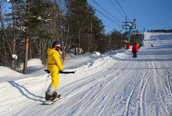 Nord Star alpine skiing facility in Murmansk