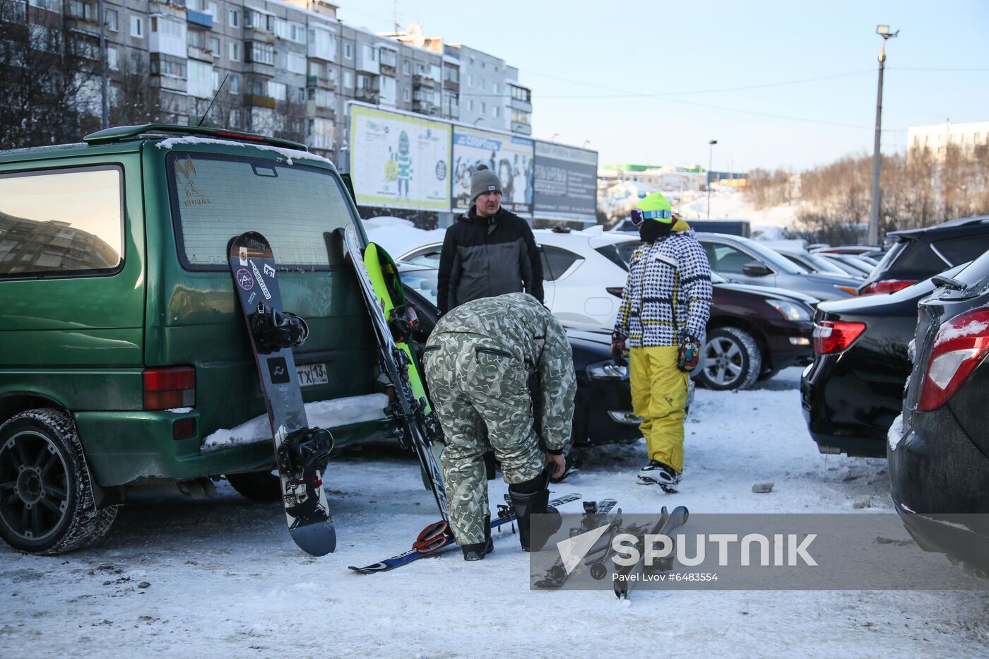 Nord Star alpine skiing facility in Murmansk