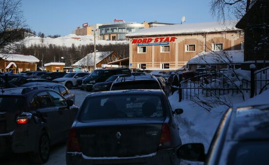 Nord Star alpine skiing facility in Murmansk