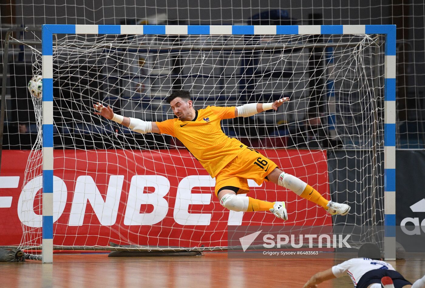 Russia Futsal Euro 2022 Qualifier Russia - France