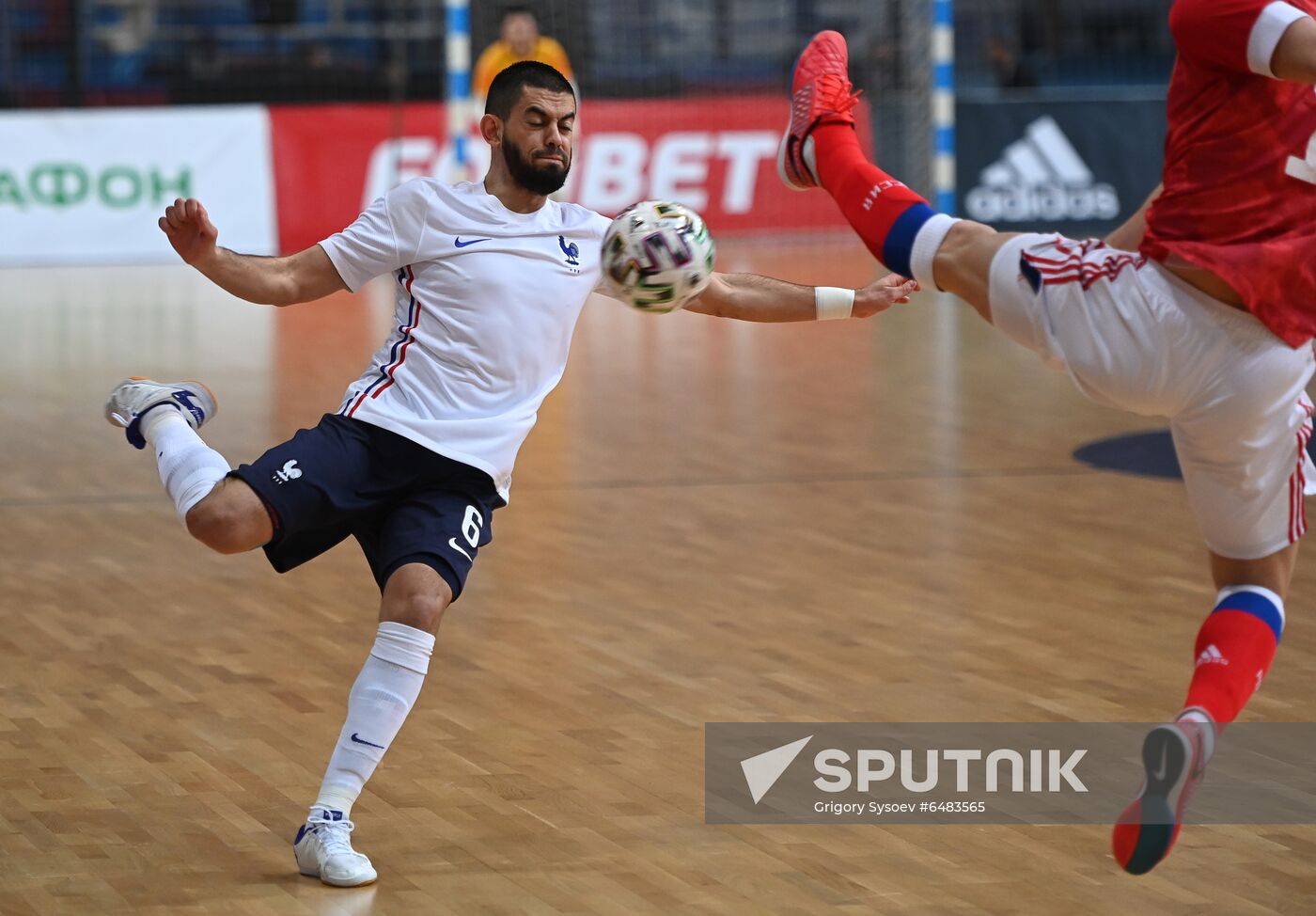 Russia Futsal Euro 2022 Qualifier Russia - France