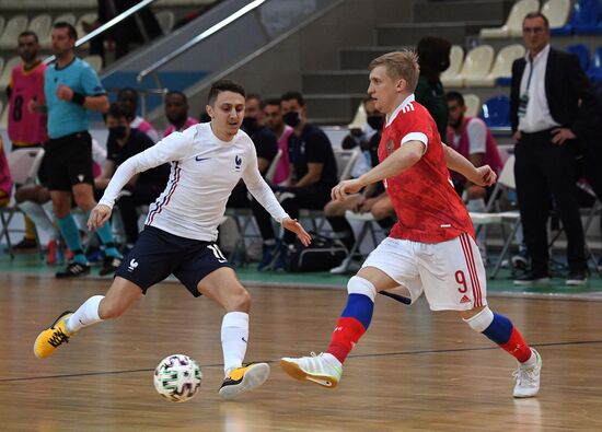 Russia Futsal Euro 2022 Qualifier Russia - France