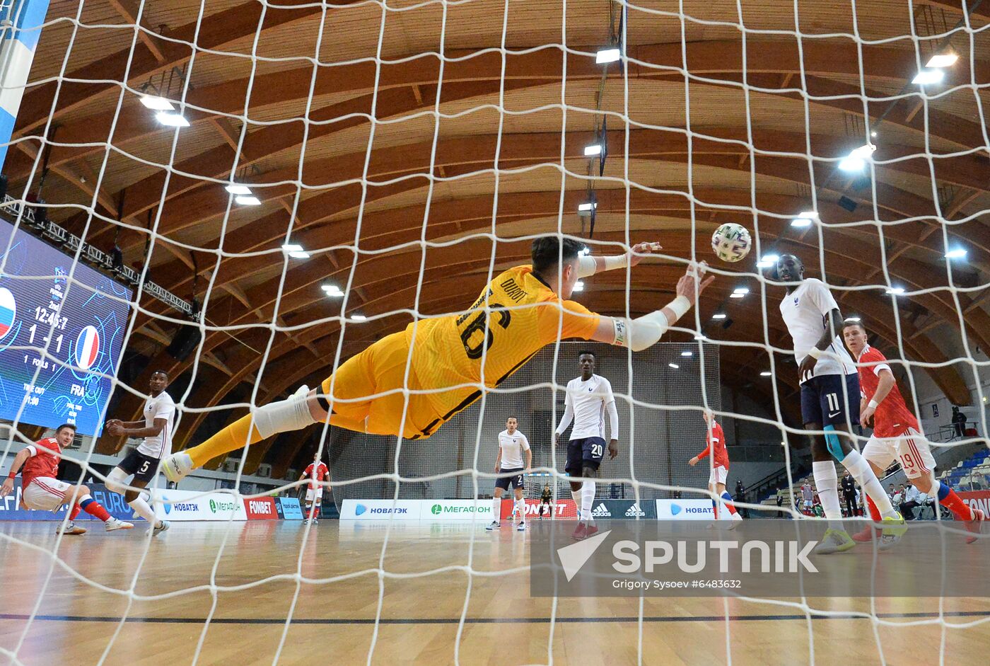 Russia Futsal Euro 2022 Qualifier Russia - France