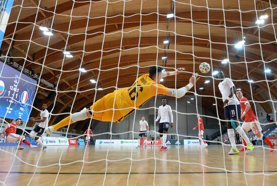 Russia Futsal Euro 2022 Qualifier Russia - France