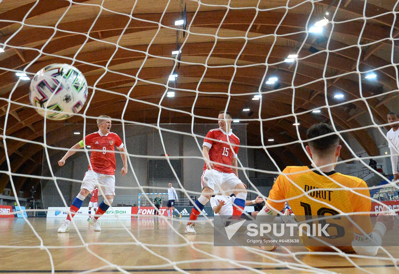 Russia Futsal Euro 2022 Qualifier Russia - France