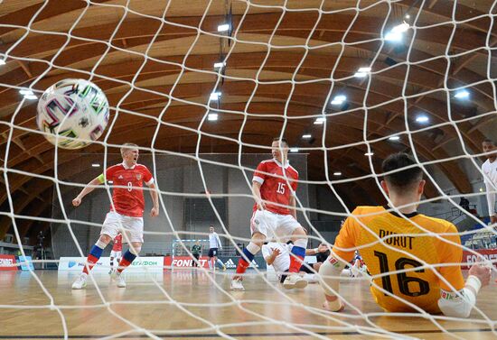 Russia Futsal Euro 2022 Qualifier Russia - France