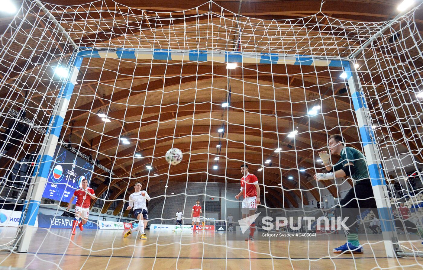 Russia Futsal Euro 2022 Qualifier Russia - France