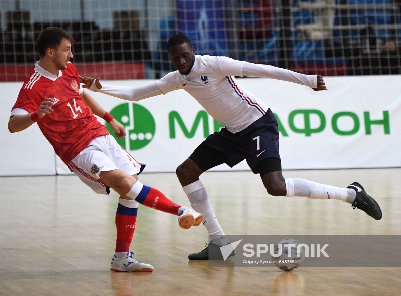 Russia Futsal Euro 2022 Qualifier Russia - France