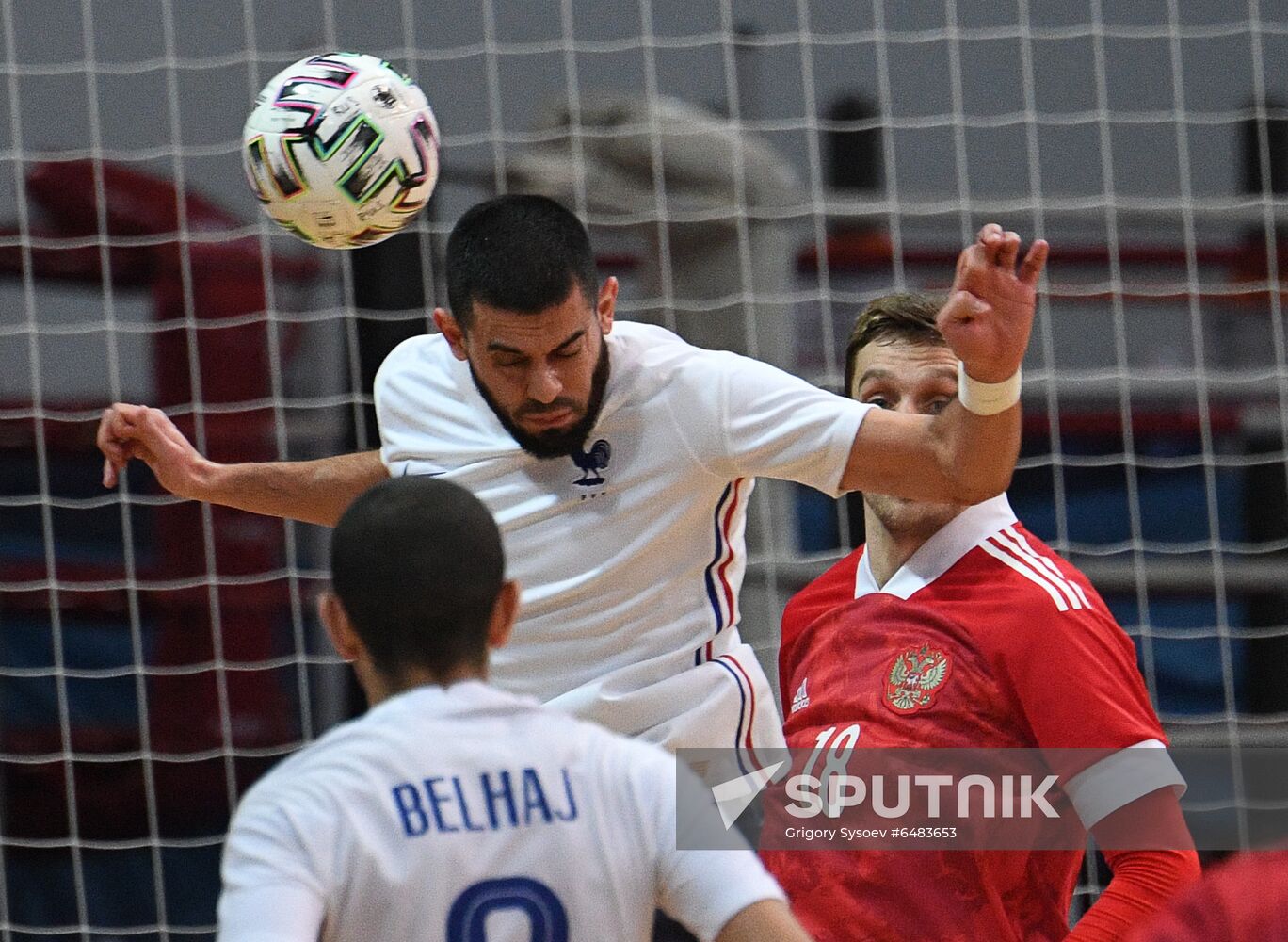 Russia Futsal Euro 2022 Qualifier Russia - France