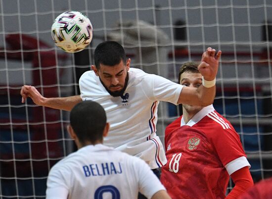 Russia Futsal Euro 2022 Qualifier Russia - France