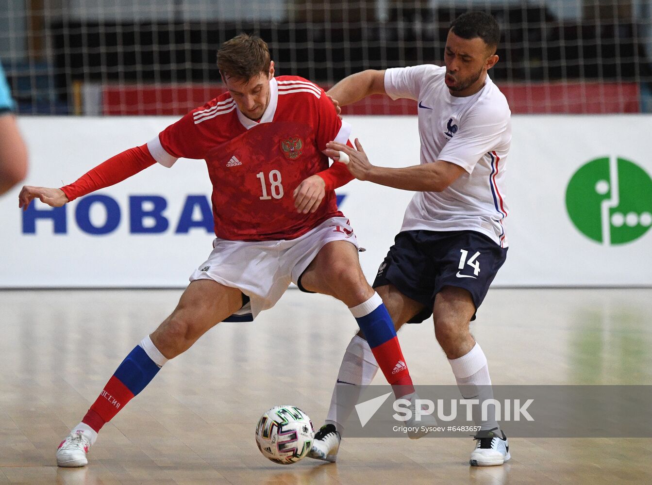 Russia Futsal Euro 2022 Qualifier Russia - France