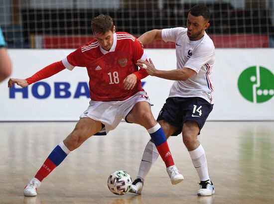 Russia Futsal Euro 2022 Qualifier Russia - France