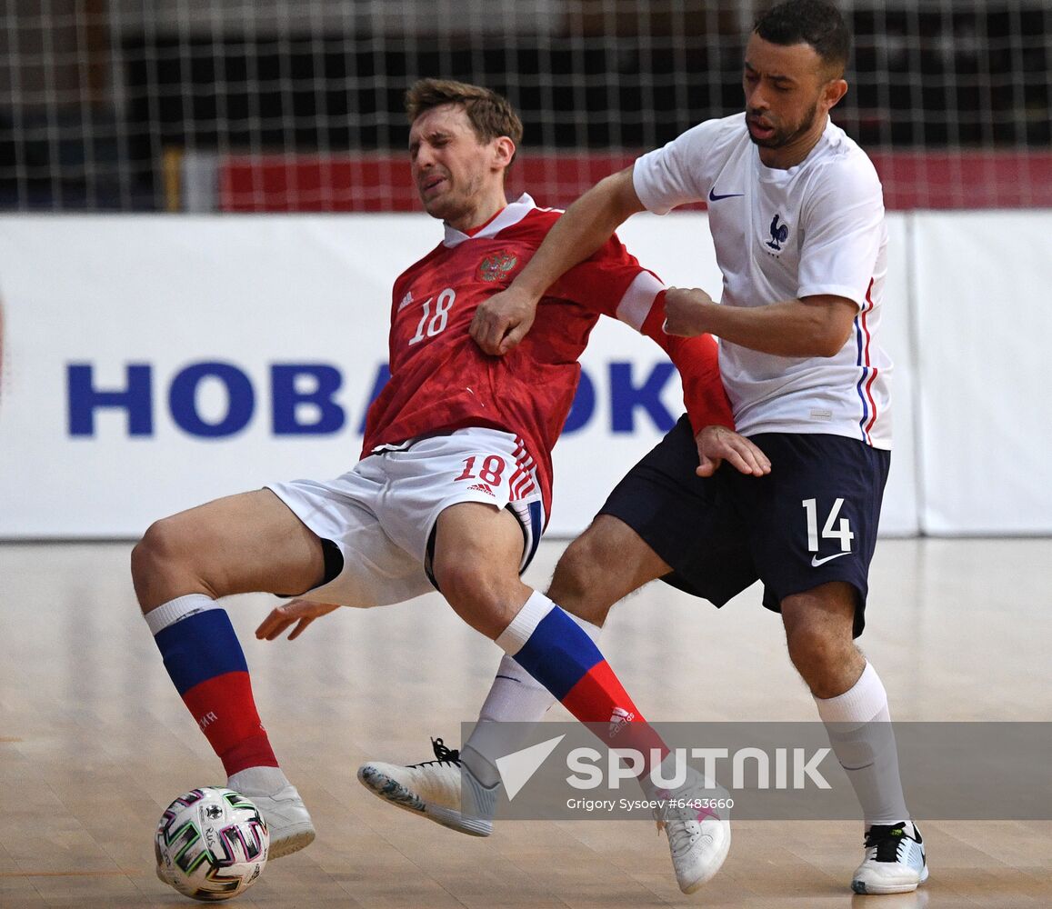 Russia Futsal Euro 2022 Qualifier Russia - France