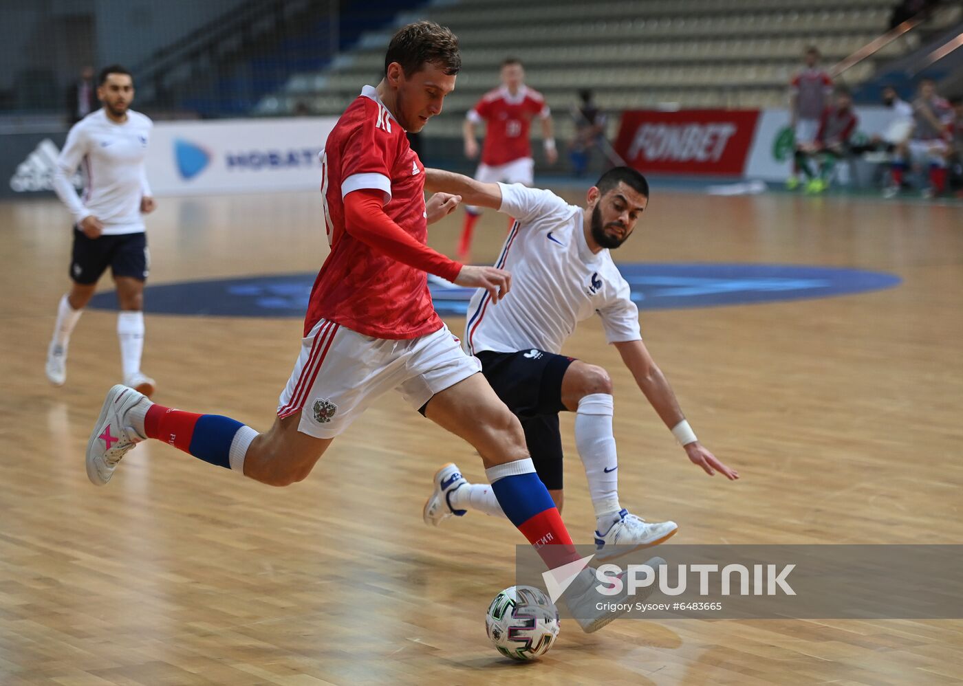 Russia Futsal Euro 2022 Qualifier Russia - France