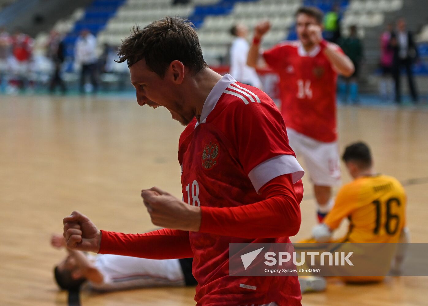 Russia Futsal Euro 2022 Qualifier Russia - France