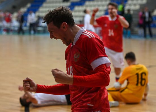 Russia Futsal Euro 2022 Qualifier Russia - France