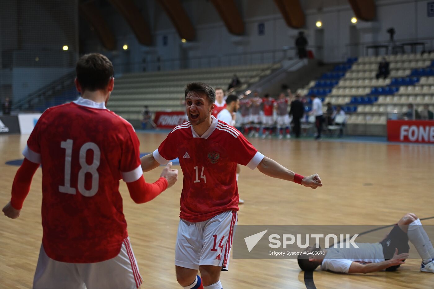 Russia Futsal Euro 2022 Qualifier Russia - France