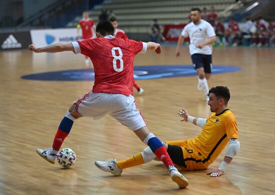 Russia Futsal Euro 2022 Qualifier Russia - France