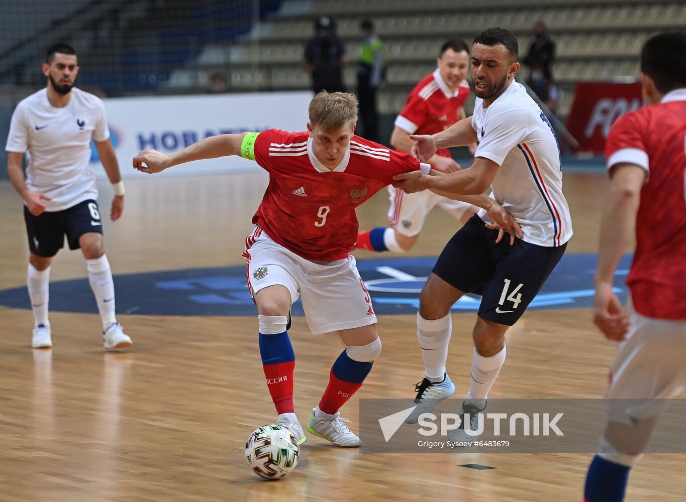 Russia Futsal Euro 2022 Qualifier Russia - France