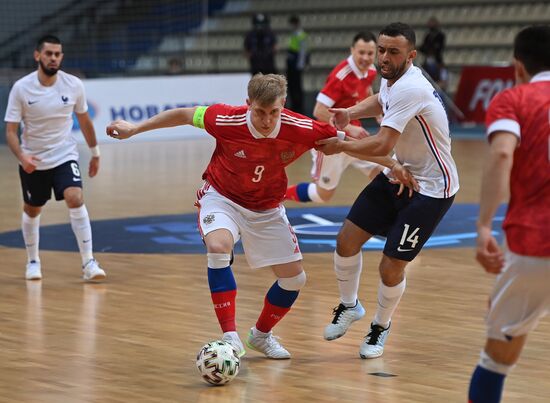 Russia Futsal Euro 2022 Qualifier Russia - France