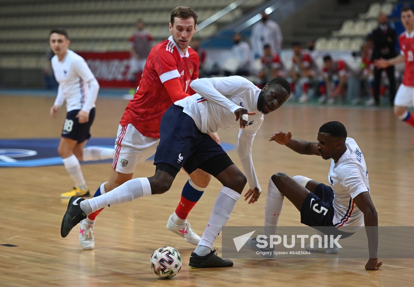 Russia Futsal Euro 2022 Qualifier Russia - France