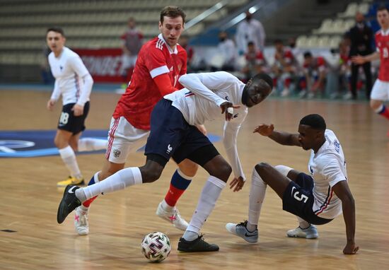 Russia Futsal Euro 2022 Qualifier Russia - France