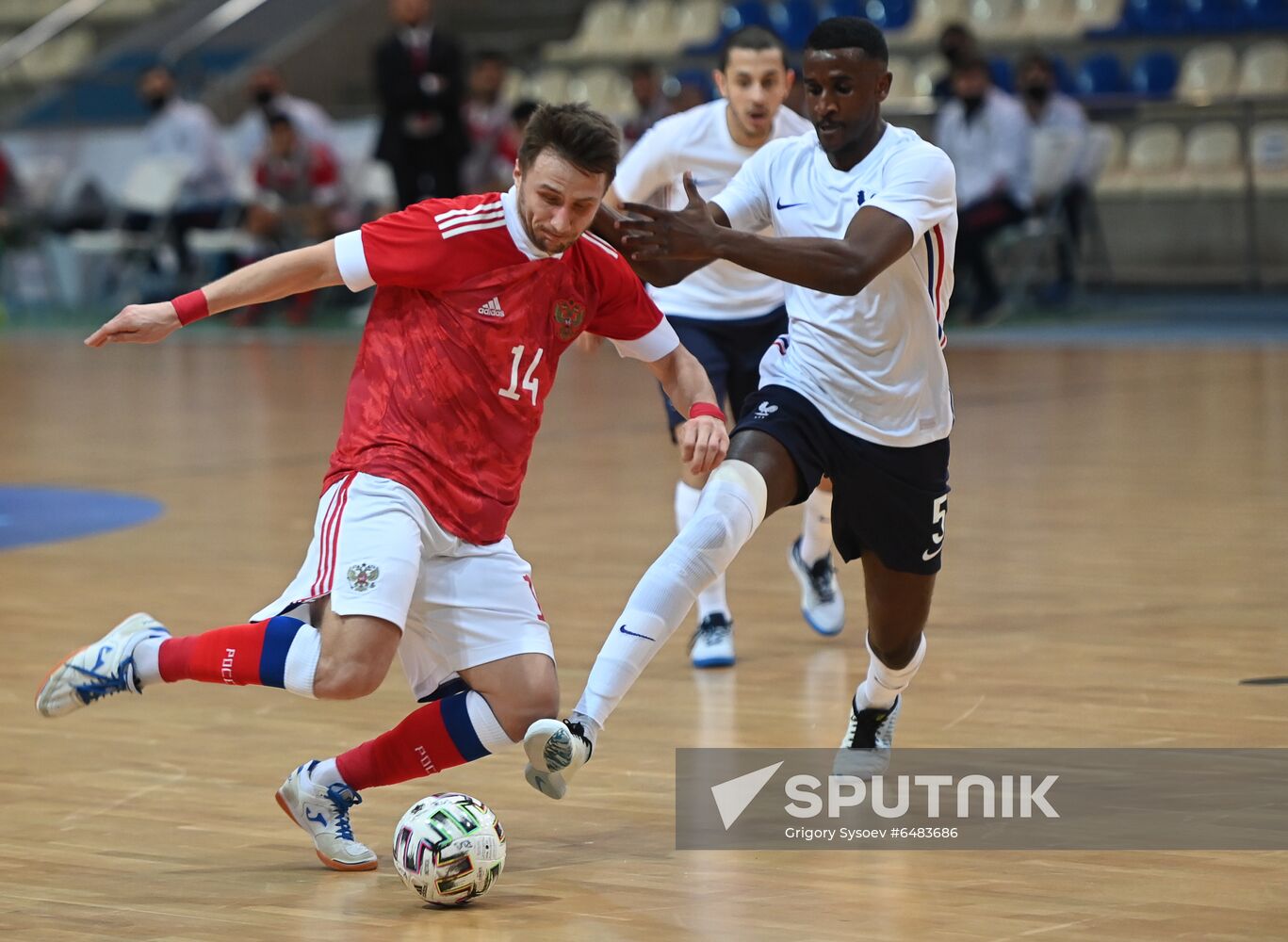 Russia Futsal Euro 2022 Qualifier Russia - France