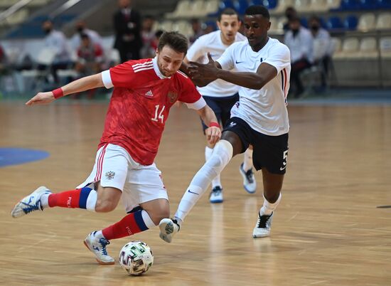 Russia Futsal Euro 2022 Qualifier Russia - France