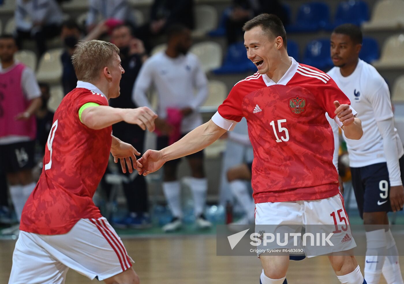 Russia Futsal Euro 2022 Qualifier Russia - France