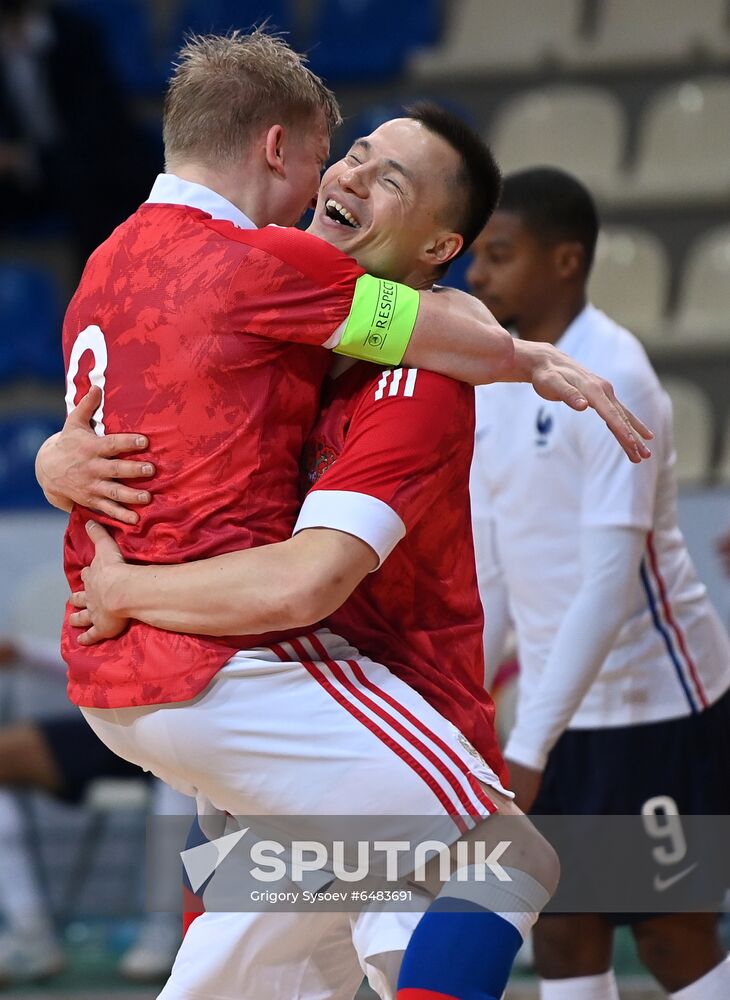 Russia Futsal Euro 2022 Qualifier Russia - France