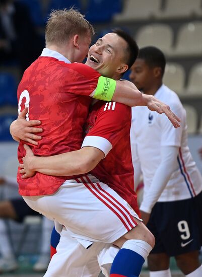 Russia Futsal Euro 2022 Qualifier Russia - France