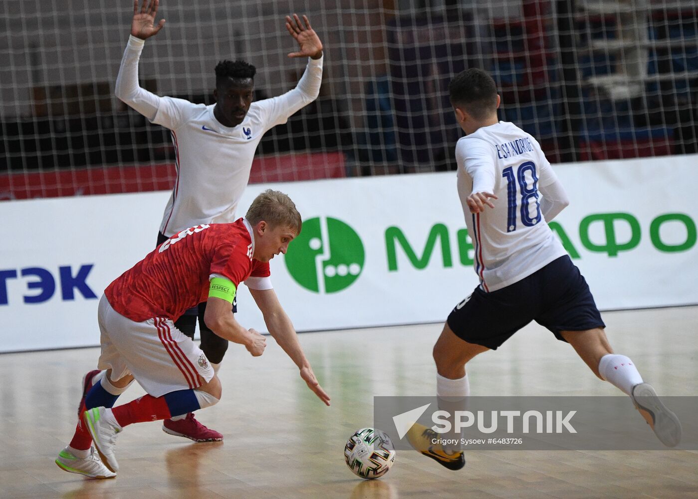 Russia Futsal Euro 2022 Qualifier Russia - France