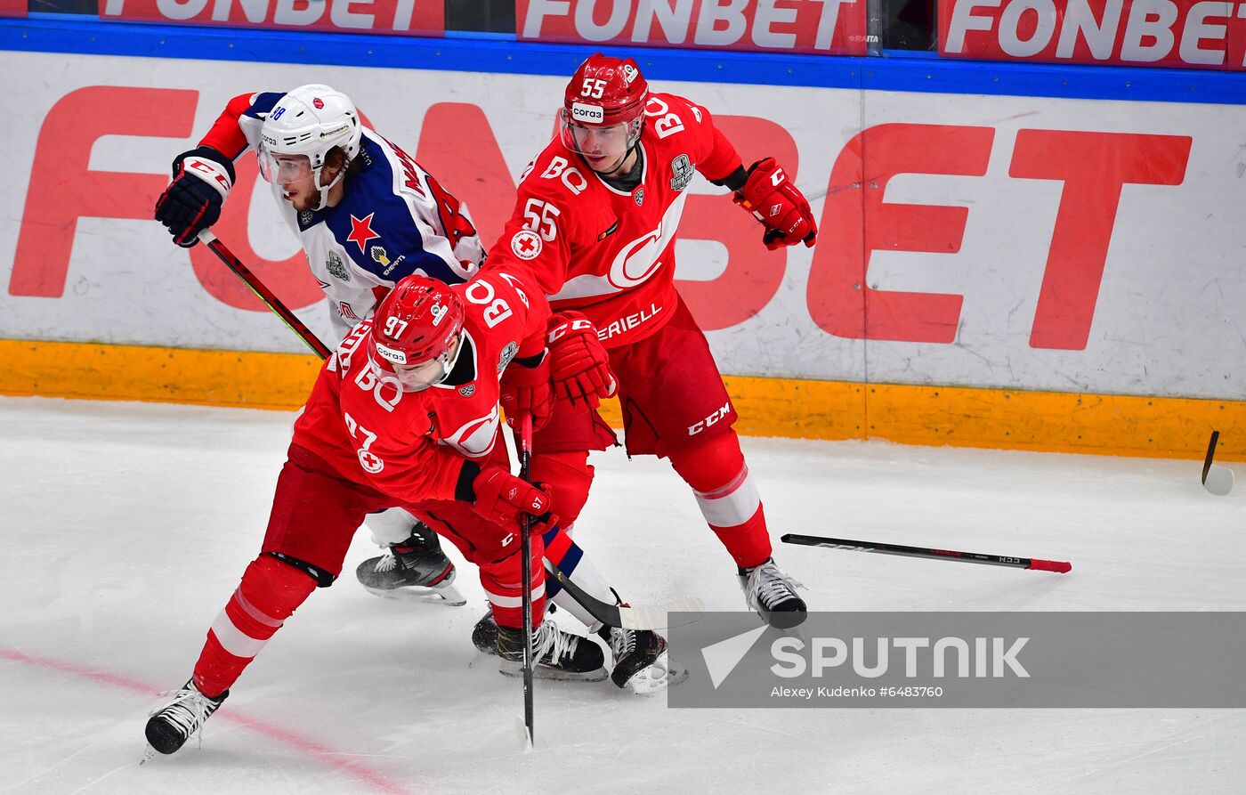 Russia Ice Hockey Spartak - CSKA