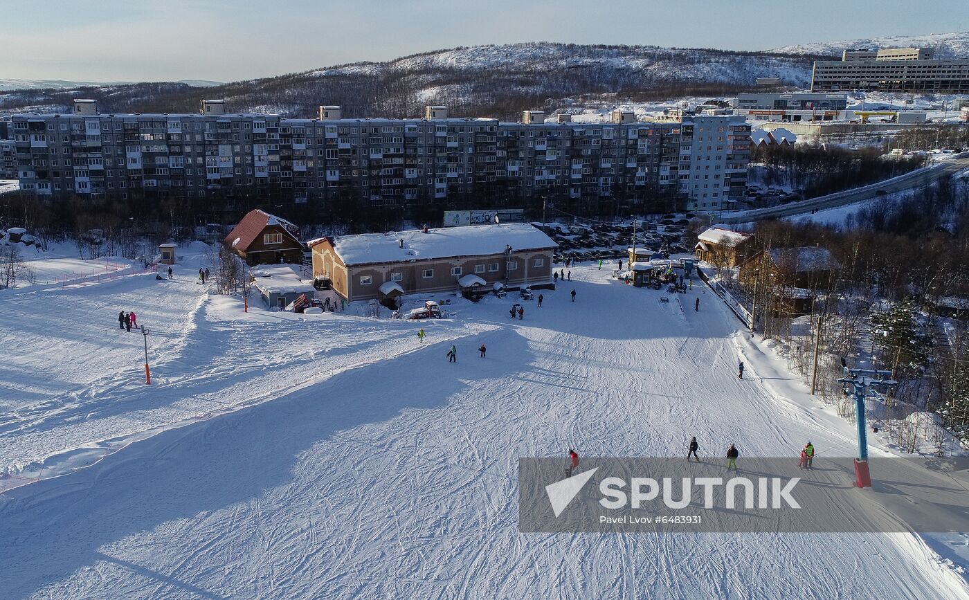 Nord Star alpine skiing facility in Murmansk