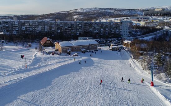 Nord Star alpine skiing facility in Murmansk
