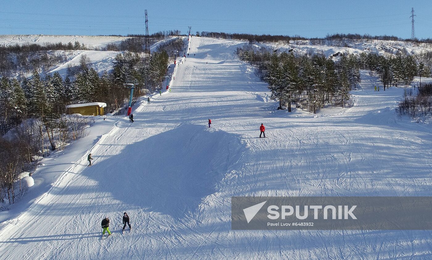 Nord Star alpine skiing facility in Murmansk