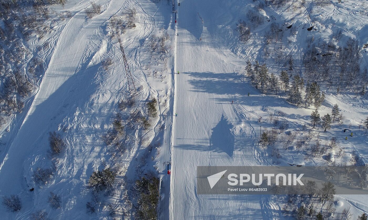 Nord Star alpine skiing facility in Murmansk