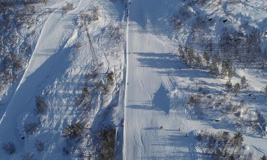 Nord Star alpine skiing facility in Murmansk