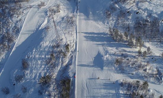 Nord Star alpine skiing facility in Murmansk