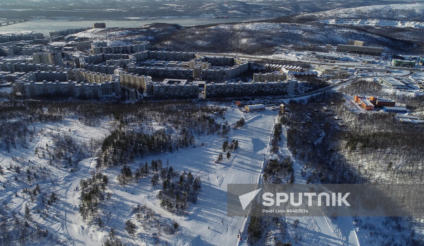 Nord Star alpine skiing facility in Murmansk