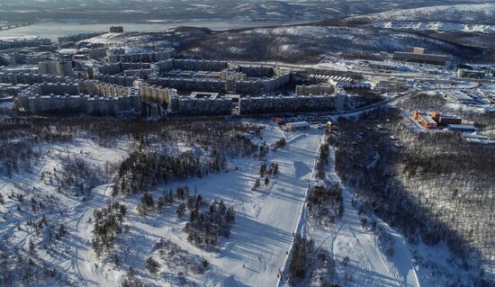 Nord Star alpine skiing facility in Murmansk