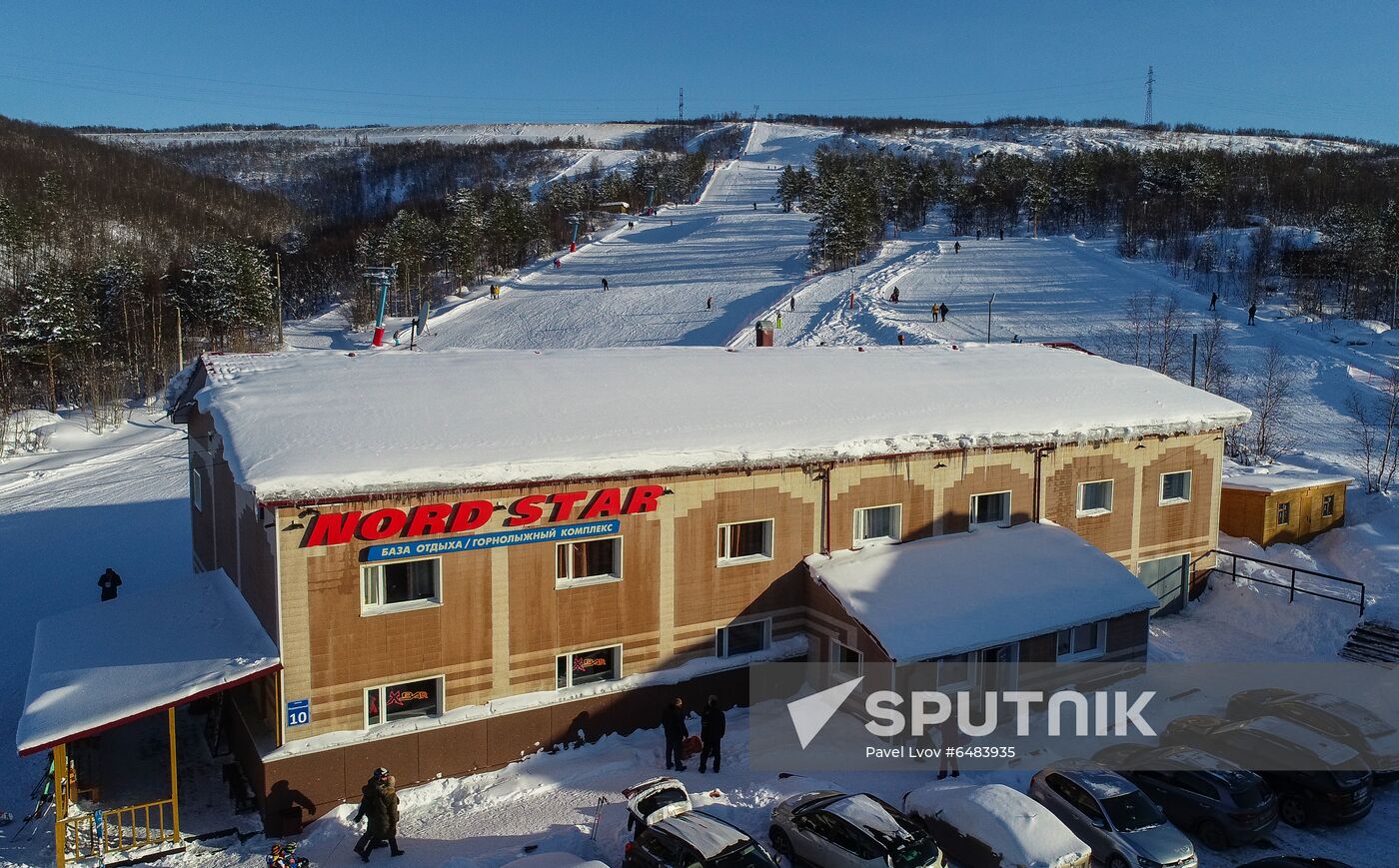 Nord Star alpine skiing facility in Murmansk