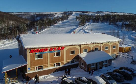 Nord Star alpine skiing facility in Murmansk