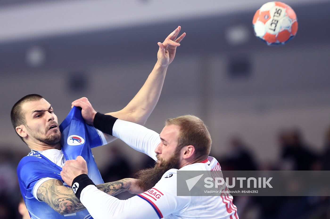 Russia Handball Men Euro 2022 Qualifier Russia - Czech Republic