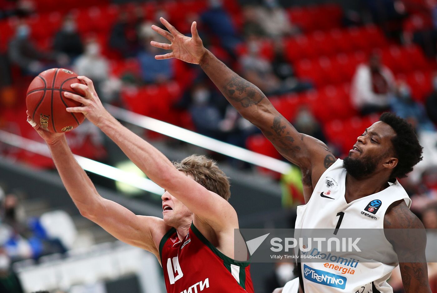 Russia Basketball EuroCup Lokomotiv-Kuban - Trento