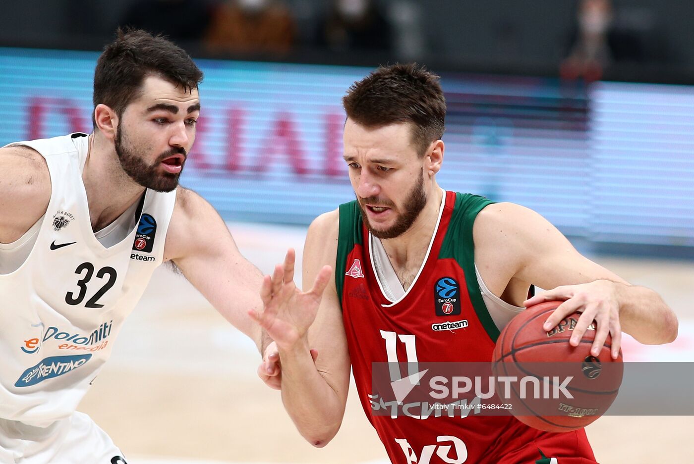 Russia Basketball EuroCup Lokomotiv-Kuban - Trento