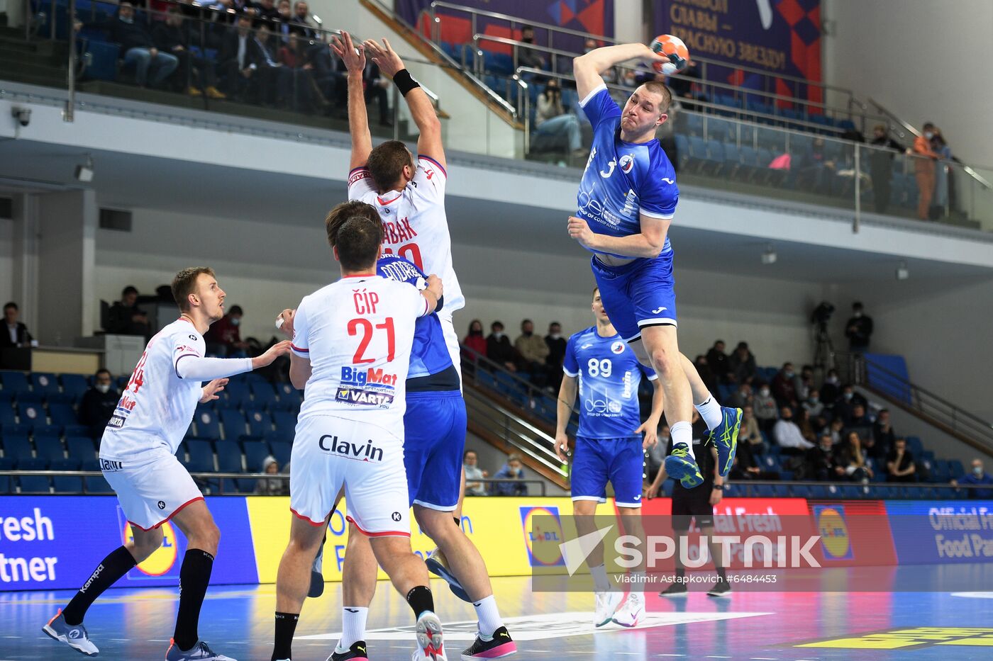 Russia Handball Men Euro 2022 Qualifier Russia - Czech Republic